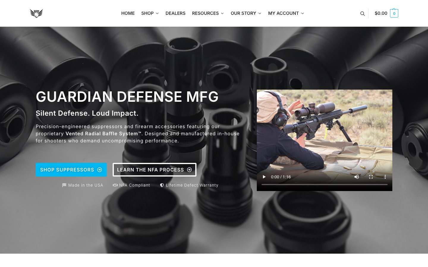 The current homepage